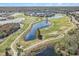 Picturesque golf course with water features at 2029 Inverness Greens Dr # 2029, Sun City Center, FL 33573
