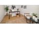 Home office with a desk, comfortable chair, and stylish decor at 7516 38Th N Ave, St Petersburg, FL 33710