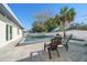 Relaxing pool area with patio and lounge chairs at 7516 38Th N Ave, St Petersburg, FL 33710