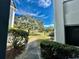 Pathway leads to a relaxing community gazebo and green space at 8651 10Th N St # 130, St Petersburg, FL 33702