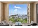 Balcony boasts amazing water and city views at 100 Beach Ne Dr # 1501, St Petersburg, FL 33701