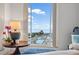Bedroom with partial water view at 100 Beach Ne Dr # 1501, St Petersburg, FL 33701