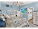 Main bedroom features ensuite bathroom access at 10618 Foxcrest Way, Riverview, FL 33569
