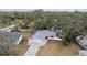 Aerial view of newly renovated home with a large backyard at 11592 110Th Ter, Seminole, FL 33778