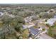 Aerial view of a house with a large backyard at 11592 110Th Ter, Seminole, FL 33778