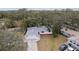 Aerial view of newly renovated home with a large backyard at 11592 110Th Ter, Seminole, FL 33778