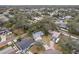 Aerial view showcasing a single-Gathering home's location at 11592 110Th Ter, Seminole, FL 33778
