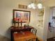 Cozy dining area with built-in shelving at 2003 Greenbriar Blvd # 11, Clearwater, FL 33763