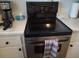 Stainless steel stove and oven at 2003 Greenbriar Blvd # 11, Clearwater, FL 33763