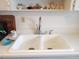 White kitchen sink and countertop at 2003 Greenbriar Blvd # 11, Clearwater, FL 33763