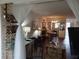 Living room with view into dining area at 2003 Greenbriar Blvd # 11, Clearwater, FL 33763