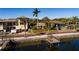 Aerial view of a house by the waterfront, showing its location and neighborhood at 2834 Coffee Pot Ne Blvd, St Petersburg, FL 33704