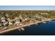 Property sits on the waterfront with boat docks and city views at 2834 Coffee Pot Ne Blvd, St Petersburg, FL 33704