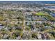 Aerial view of a residential neighborhood at 402 Pineapple St, Tarpon Springs, FL 34689