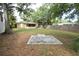 Large backyard with spacious grassy area at 619 Glenoak N St, St Petersburg, FL 33703