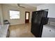 Kitchen area with view into living room at 619 Glenoak N St, St Petersburg, FL 33703