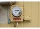 Close up of solar panel meter at 619 Glenoak N St, St Petersburg, FL 33703