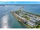 Aerial view of waterfront community at 7 Elgin Pl # 208, Dunedin, FL 34698