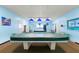 Community game room featuring two billiard tables at 7 Elgin Pl # 208, Dunedin, FL 34698