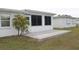 Private patio with brick pavers, perfect for outdoor enjoyment at 9705 45Th N Way, Pinellas Park, FL 33782