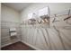 Ample closet space with wire shelving and hanging rods at 10237 Fieldstone Myrtle Way, San Antonio, FL 33576