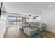 Living room with water views and comfortable seating at 105 Island Way # 146, Clearwater, FL 33767