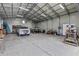 Spacious workshop, with ample room for vehicles and tools at 13101 Delbarton St, Spring Hill, FL 34609