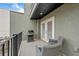 Relaxing balcony with outdoor furniture and grill at 162 E Davis Blvd, Tampa, FL 33606