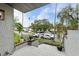 Front entry with steps leading to a patio and street view at 162 E Davis Blvd, Tampa, FL 33606