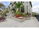 Front exterior of two-story home with landscaping at 162 E Davis Blvd, Tampa, FL 33606