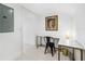 Bright home office features a marble desk and comfortable chair at 162 E Davis Blvd, Tampa, FL 33606