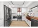 Bright kitchen with stainless steel appliances and copper accents at 162 E Davis Blvd, Tampa, FL 33606