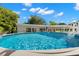 Inviting above-ground pool with a ladder, ready for summer fun! at 1654 50Th N Ave, St Petersburg, FL 33714