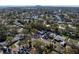 Aerial view showing home, pool, and surrounding neighborhood at 1701 Mississippi Ne Ave, St Petersburg, FL 33703