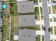 Aerial view of houses in a residential area at 17019 Avon Dive Ln, Wimauma, FL 33598