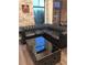 Common area with luxurious sectional sofa and coffee table at 2010 E Palm Ave # 15305, Tampa, FL 33605