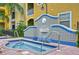 Community hot tub with fountain feature at 2010 E Palm Ave # 15305, Tampa, FL 33605