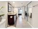 Bathroom with double vanity and mirrored closet at 225 Country Club Dr # 1611, Largo, FL 33771