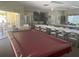 Community room with a pool table and ample seating for social gatherings at 2465 Northside Dr # 1203, Clearwater, FL 33761