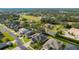 Wide aerial view of neighborhood with various houses at 3407 Walden Reserve Dr, Plant City, FL 33566