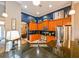 Modern kitchen with wood cabinets, granite countertops, and stainless steel appliances at 3407 Walden Reserve Dr, Plant City, FL 33566
