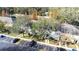 Aerial view of townhouses with parking and pond at 3529 High Hampton Cir, Tampa, FL 33610