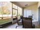 Enjoy relaxing on this screened patio with outdoor furniture at 3529 High Hampton Cir, Tampa, FL 33610
