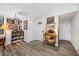 Bright entryway with wood-look floors at 505 Jefferson S Ave, Oldsmar, FL 34677