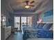 Serene main bedroom with water views and comfortable king-size bed at 530 S Gulfview Blvd # 205, Clearwater, FL 33767
