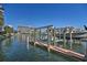 Convenient boat docks and lifts for water access at 530 S Gulfview Blvd # 205, Clearwater, FL 33767