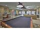 Relax and play in the community room featuring a pool table at 530 S Gulfview Blvd # 205, Clearwater, FL 33767