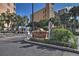 Gated entrance to Harborview Grande community at 530 S Gulfview Blvd # 205, Clearwater, FL 33767