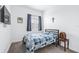 Cozy bedroom with a single bed and window at 5736 Biscayne Ct # 3, New Port Richey, FL 34652