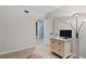 Light and airy bedroom with ensuite bathroom access at 670 Island Way # 500, Clearwater Beach, FL 33767